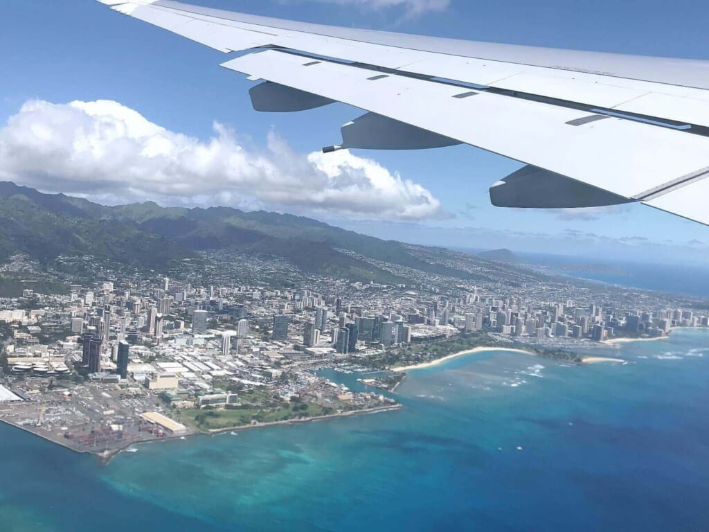 飛行機の写真